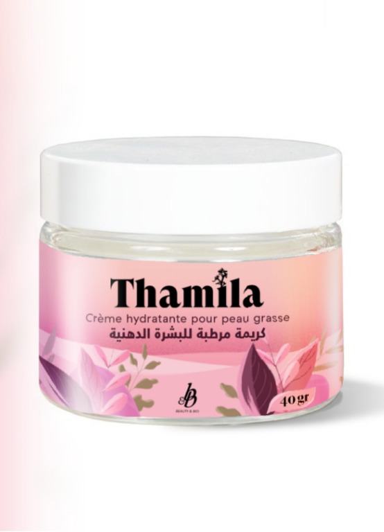 Thamila-crème hydratante pour peaux grasses